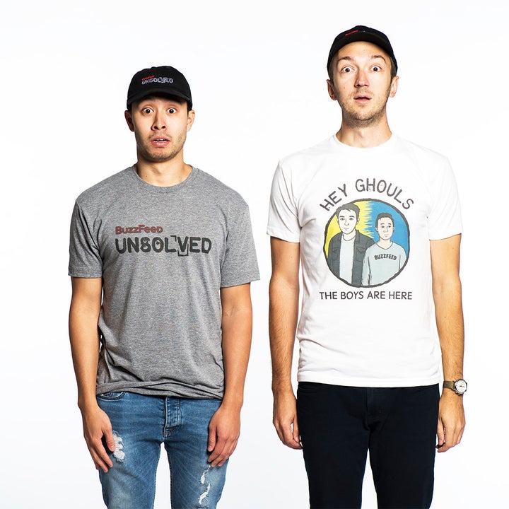 BuzzFeed's Hit Series Unsolved Has Merchandise And We're All WHEEZING