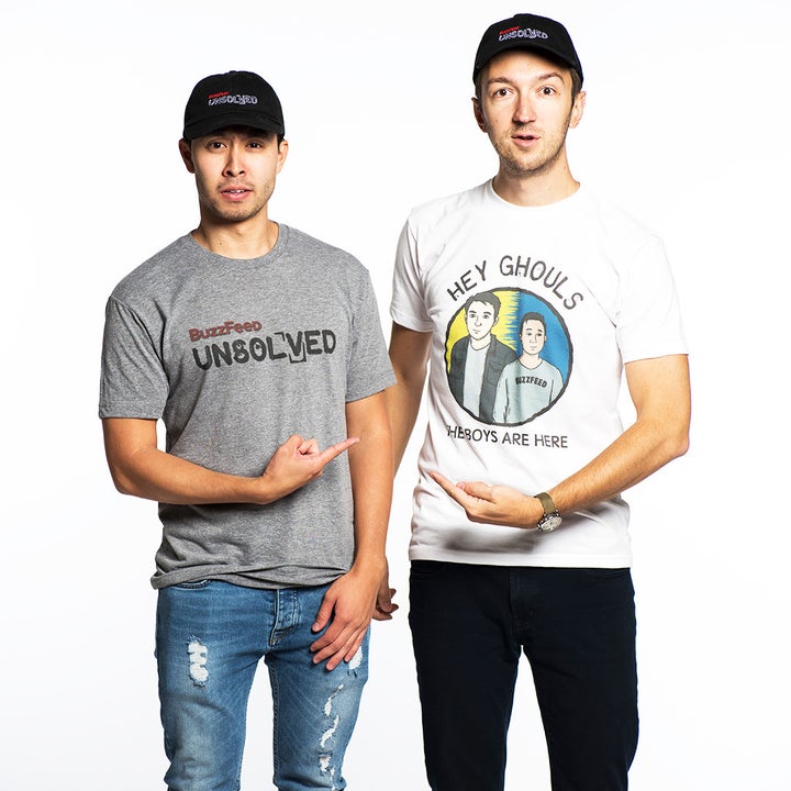 BuzzFeed's Hit Series Unsolved Has Merchandise And We're All WHEEZING