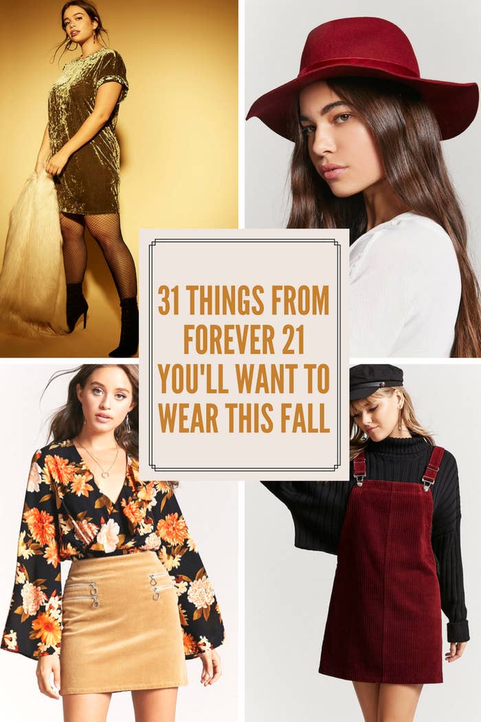 31 Things From Forever 21 You'll Want To Wear This Fall