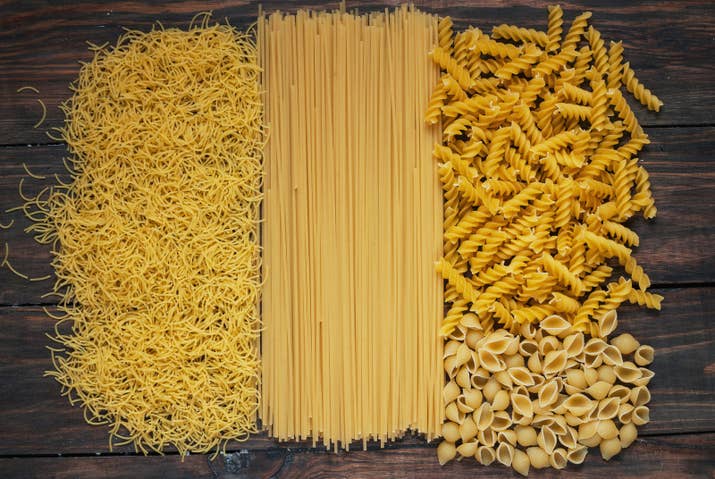 Los espagueti son tan populares que suponen dos tercios de toda la producción de pasta.