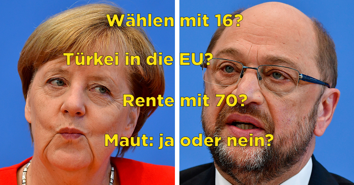 Das alles hat uns die nächste Bundeskanzlerin oder der nächste