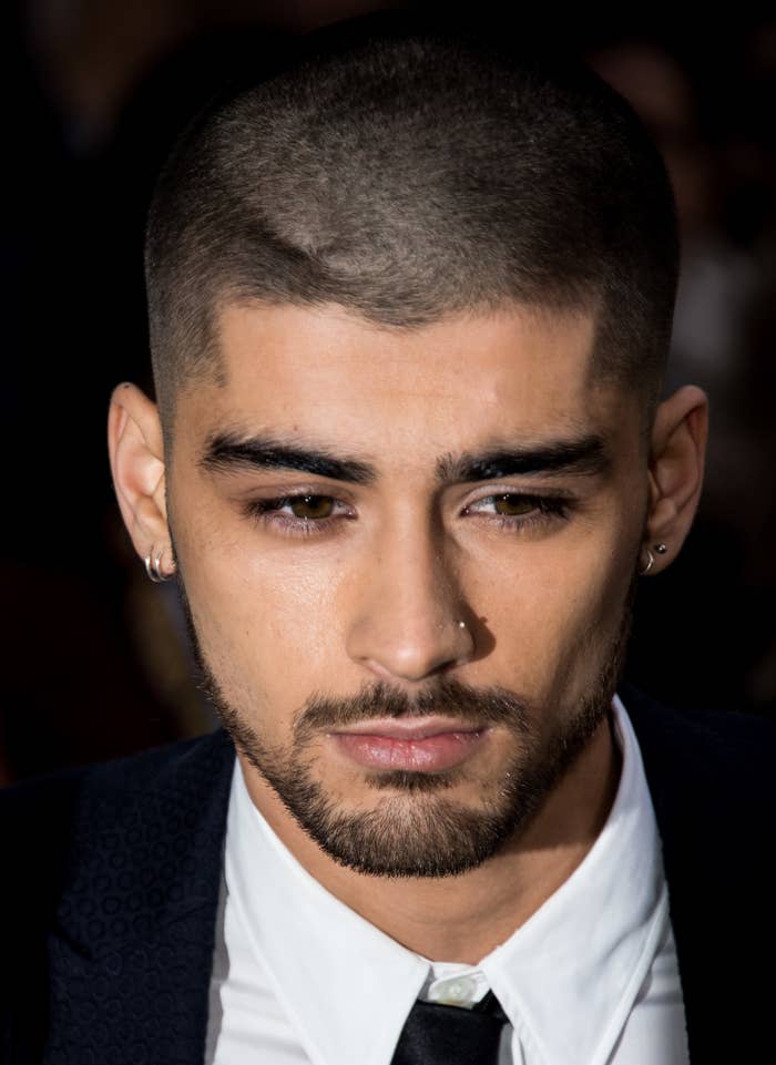 Zayn Malik Is Completely Bald Now, By The Way