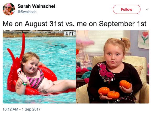 17 Hilarious Summer Me Vs Fall Me Tweets That Ll Make You Spit Out Your Psl