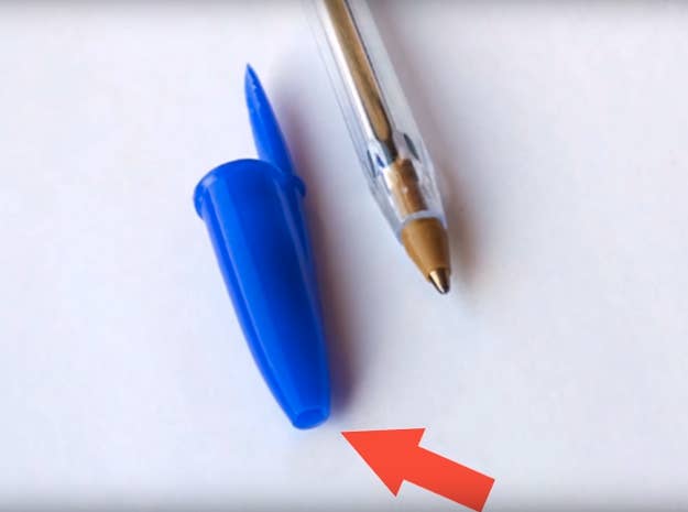 Its actual purpose is more straightforward: The small hole lowers the risk of suffocation if, for example, a small child accidentally swallowed the lid.
