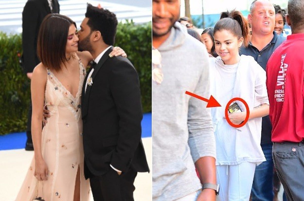 Selena Gomez's Phone Background Is The Weeknd And It's Relatable AF