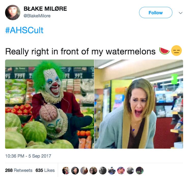 27 Fucking Hilarious Tweets About The American Horror Story Cult Premiere