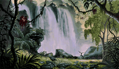 Pick something softer or more natural, like jungle sounds.