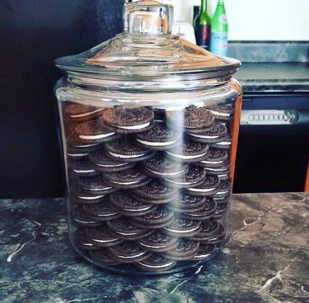 This cookie jar, and you'd better not touch it: