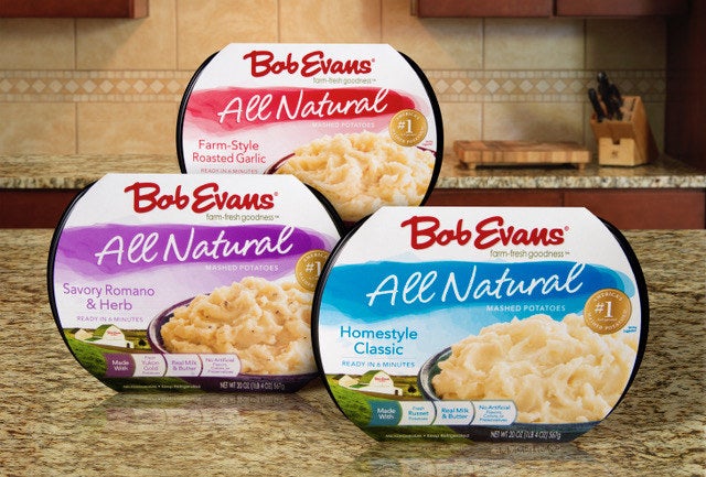 Ta-da! The mashed potato has perfectly smooth, fluffy, and creamy texture with real flavors of potatoes, milk, and butter that you can taste with each and every bite. I just couldn't put my spoon down! The final product is no different from the mashed potato you would make from scratch at home -- and this holds true for all of Bob Evans products. The company's commitment to delivering high quality products to households across the country has been running deep since its birth, and its popularity over the years is a testament to this fact.