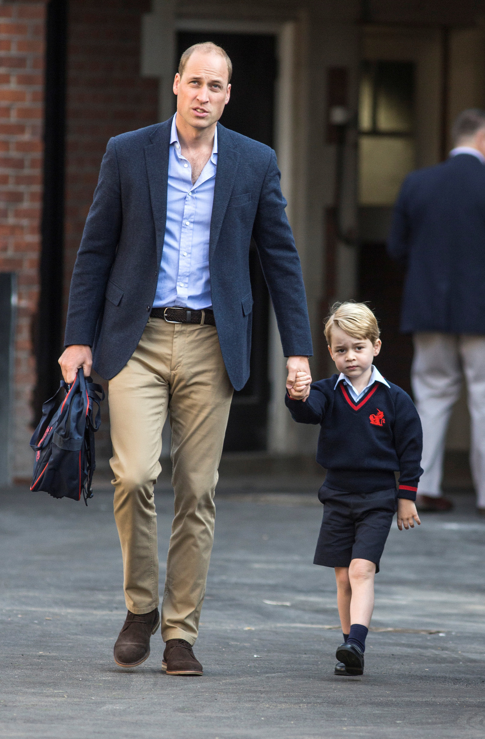 These Pictures Of Prince Turning Up To His First Day Of School