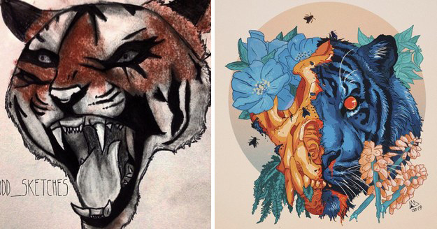 These 17 Pictures Show How Illustrators Improved Over The Years