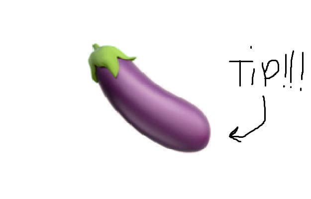 Wait, Which End Of The Eggplant Emoji Is Which?