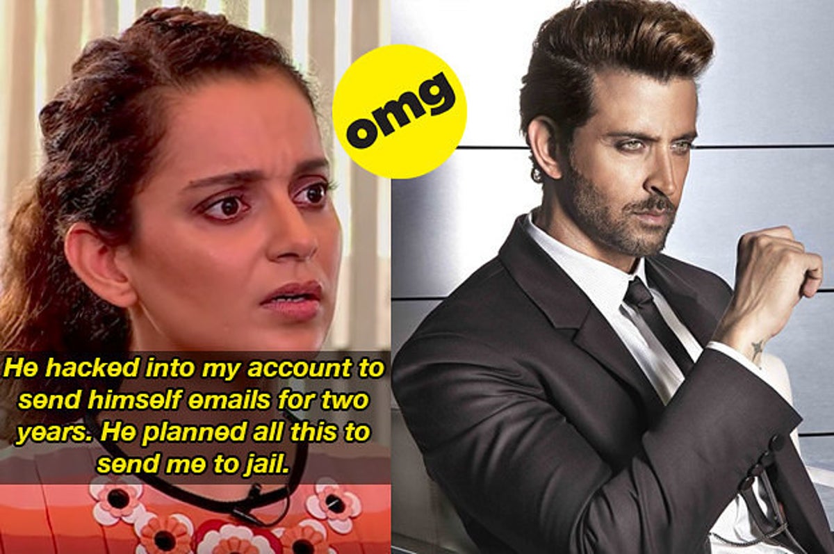 Hrithik Sex - 16 Claims Kangana Ranaut Has Made About The Hrithik Saga That NEVER  FRICKIN' ENDS