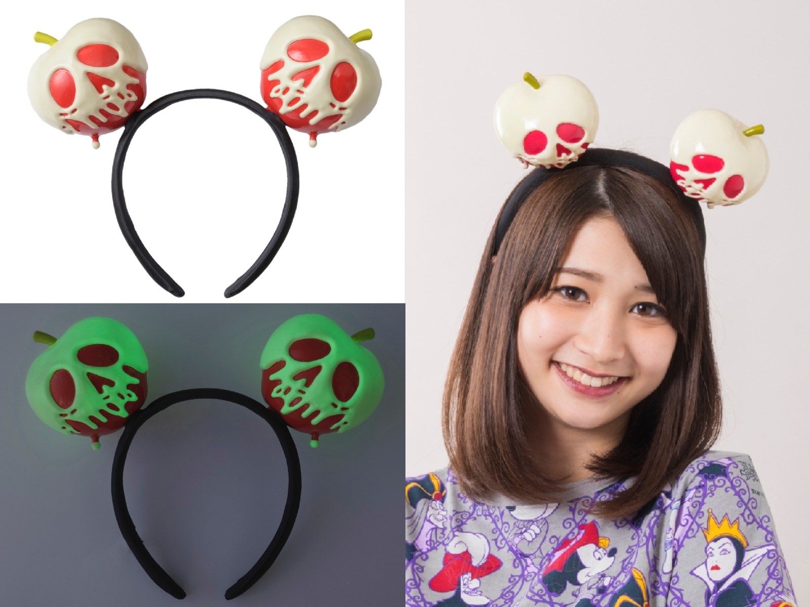 上質風合い 【SALE】【ディズニー】カチューシャ 毒りんごカチューシャの通販 ハロウィン Disney by 白雪姫 カチューシャ 毒リンゴ  ディズニー アップルポイズン アップル スパンコール shinei-sw.jp