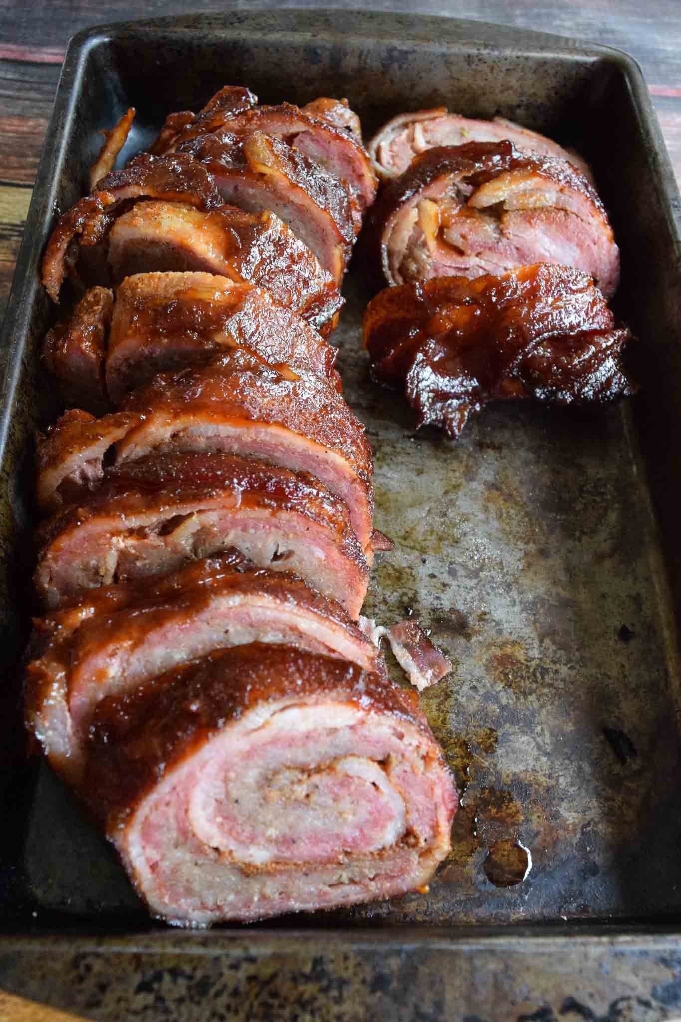 Let’s start with bacon…I mean, why not?! Who doesn’t love bacon! This is a fabulous appetizer! It’s so unique and it’s absolutely perfect for any get together!