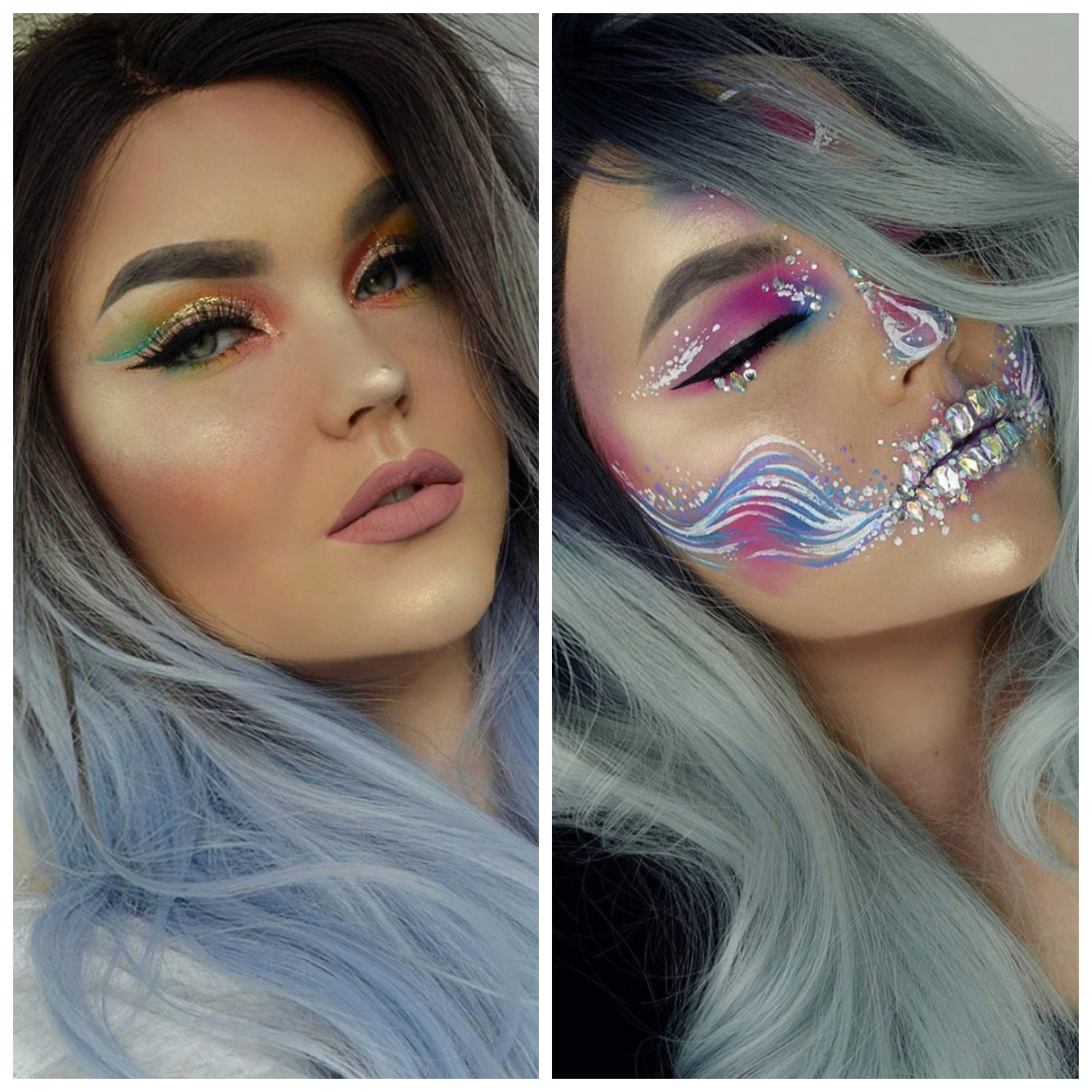 17 Halloween Makeup Before-And-Afters That'll Make You Say 