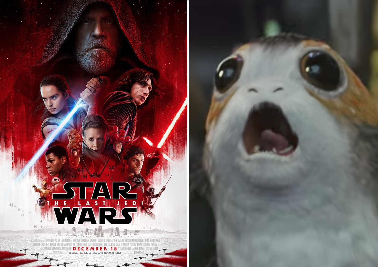 Check Out Latest Star Wars: The Last Jedi Poster And Trailers - GameSpot