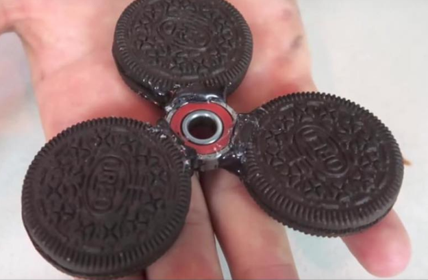This semi-edible fidget spinner.
