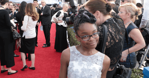 Sometimes you have to roll out your own red carpet.