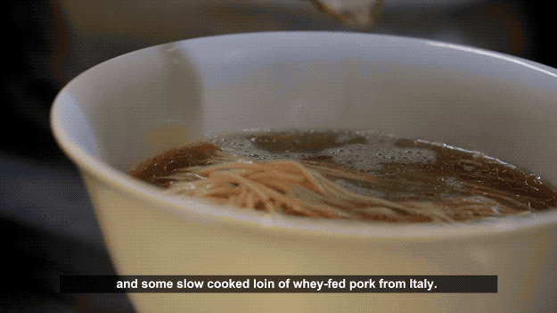 It was like a world in a bowl.