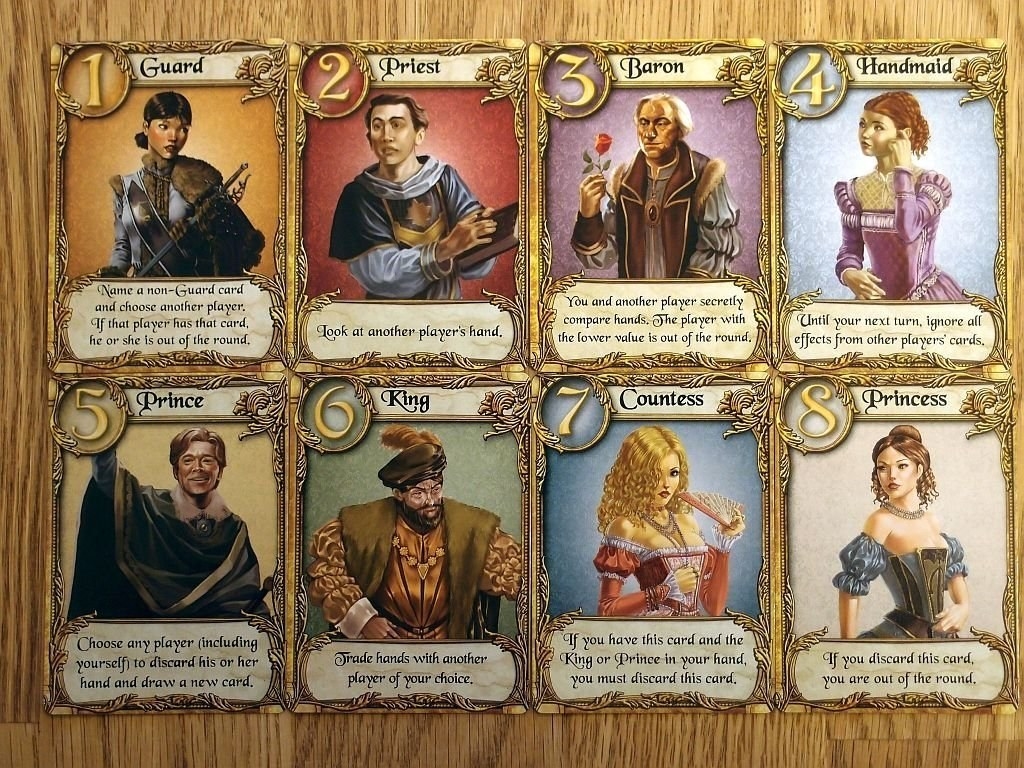 Board game cards