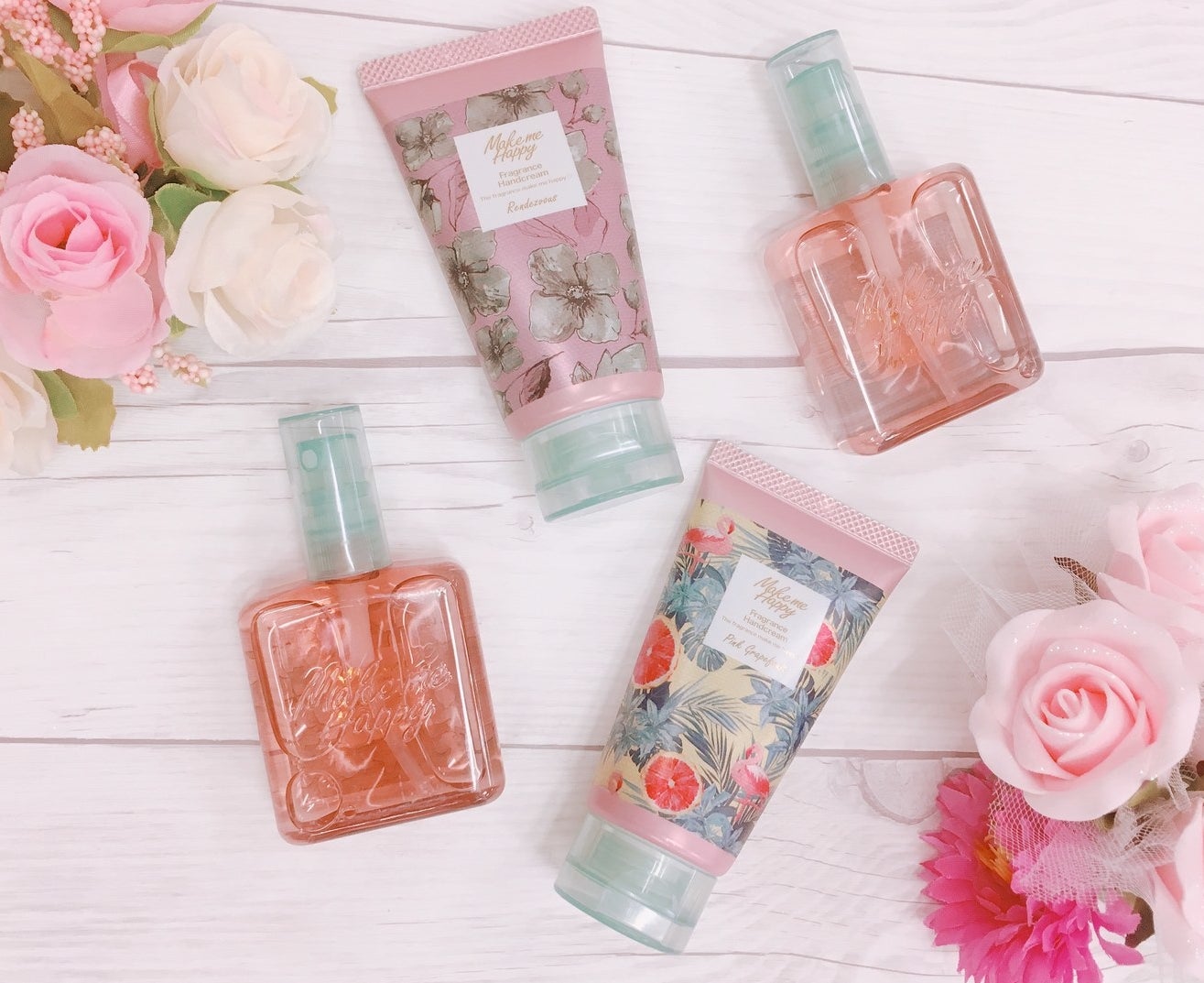 キャンメイクの香水 メイクミーハッピー がむっちゃいい感じ