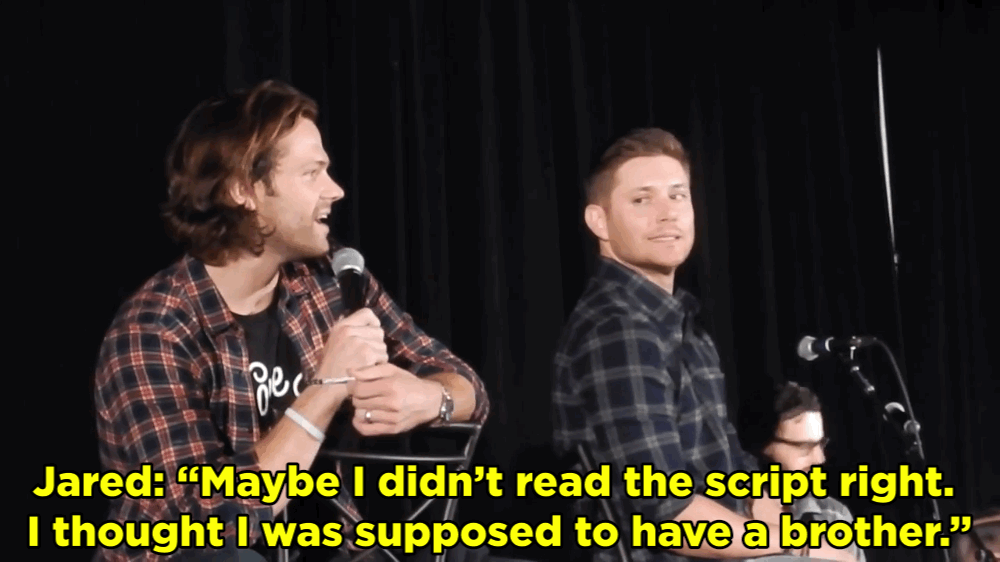 Jensen Ackles And Jared Padalecki Reliving Their First 