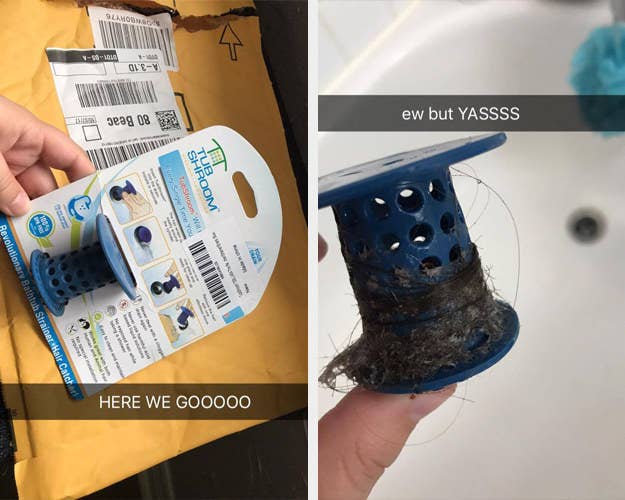 This Mushroom Shaped Hair Catcher Is So Gross But Really Satisfying