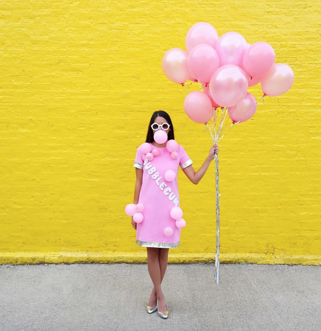 This poppin' pink bubblegum: