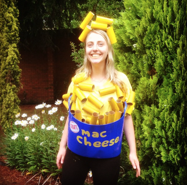 This easy cheesy (and delicious-looking) costume: