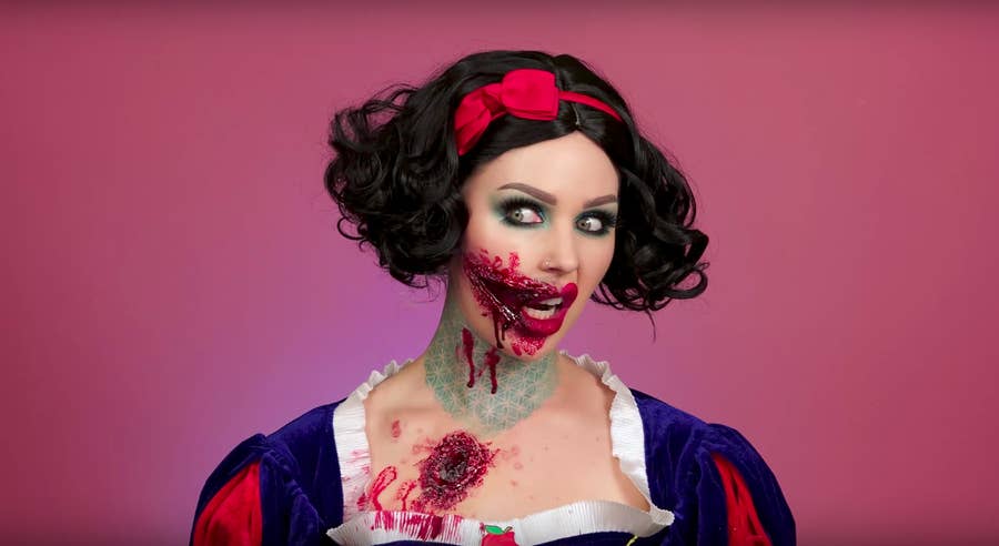 21 Increíbles maquillajes de Halloween que, honestamente, son fáciles de  hacer