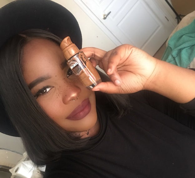 Maybelline New York Dream Liquid Mousse Foundation in 130 Cocoa because it's perfect for beginners.