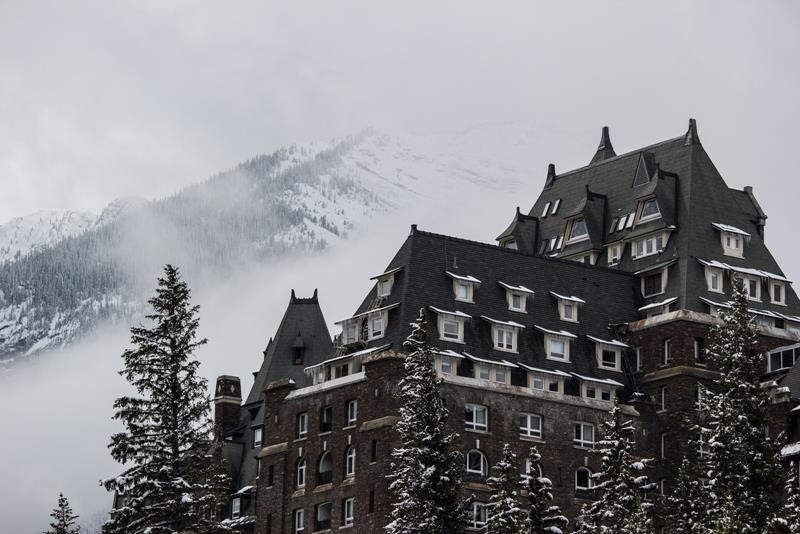 The Banff Springs hotel was originally built as a luxury stop off point for train travellers, but now is considered as one of the most haunted places in Canada. The most popular story told by locals is of a family who was murdered in room 873. Since then, the room door has been bricked up, but the apparitions of the family are still often seen wandering the hallway outside the room. Reports. Sightings of a bride who fell down the staircase and broke her neck after her dress caught on fire . Regular sighting of a former 60s/70s bellman who moves guest’s luggage, turns on lights and opens locked doors . A mix of other kind and unnerving spirits