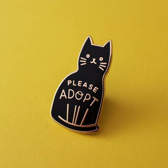 Like this adorable pin, which you can buy for $10 here!