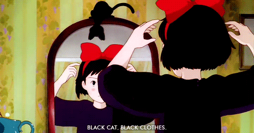 All black everything.