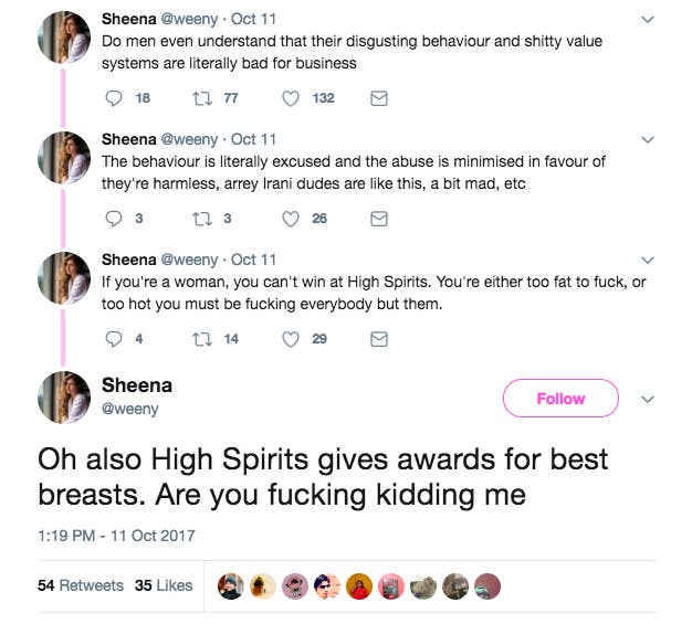 Multiple Women Are Calling Out Pune S High Spirits Cafe Over Incidents Of Alleged Harassment By continuing to use our website, you agree to our privacy policy and.