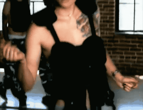 Throwback memory: Watching the music video and realising it was basically one big parody of ~mainstream~ boy bands.