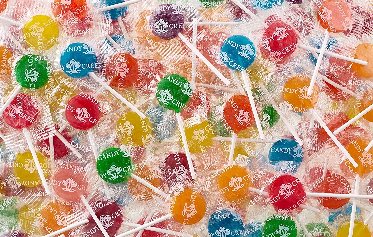 assorted multicolored lollipops