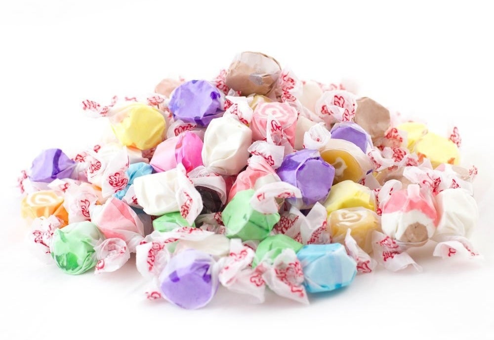 assorted candies in wrappers