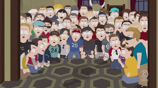 The whole concept of fraternities and sororities.