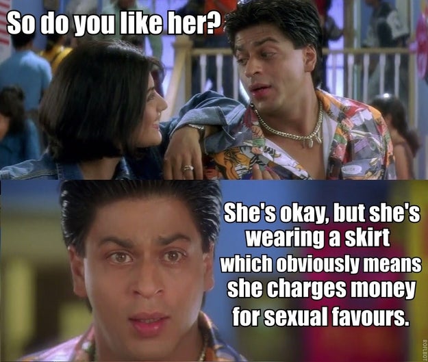 Rahul is struck by Tina’s beauty, but the narrow-minded misogynist shitnugget in him is standing in the way.