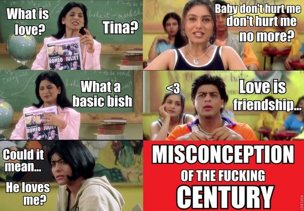 In English class, a little bit of inefficient hinting on Rahul’s part leads to this massive misunderstanding.