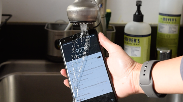 Another big new feature: It’s water-resistant!