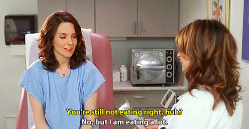"It will be hard for a gastro to properly diagnose you if you've already cut things from your diet when you first meet with them. For example, when getting tested for celiac disease, you must be eating enough gluten (equivalent to two slices of bread) daily, for six to eight weeks, in order for the test results to be as accurate as possible. Otherwise, you could risk a false negative." —puffytheplatypus