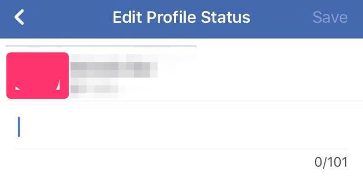 A tipster shared the new profiles status compose box with BuzzFeed News.