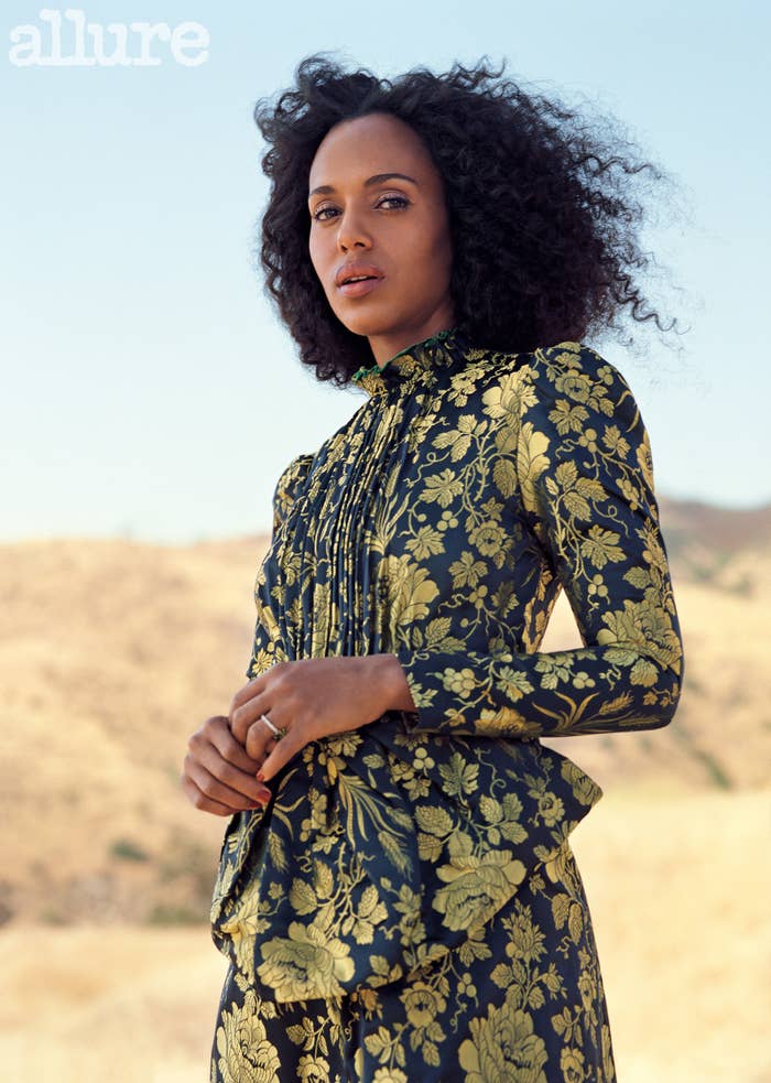 Kerry Washington Did Not Lay Her Edges For This Photo Shoot And We Feel ...