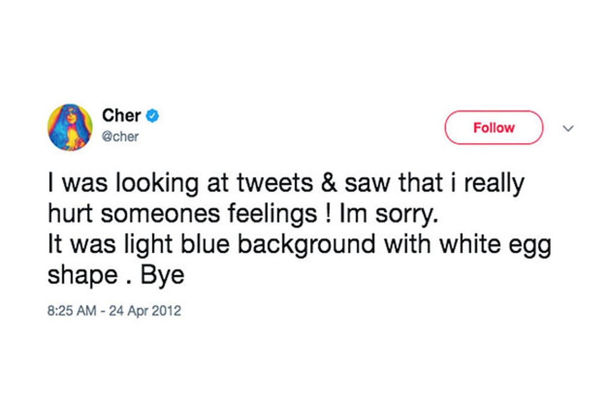 Literally Just 21 Tweets From Cher That Will Make You Laugh