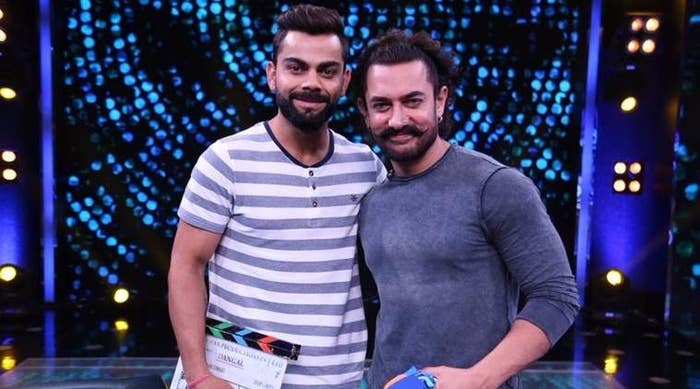 16 Candid Revelations From Virat Kohli And Aamir Khan's Diwali Special Show 16 Candid Revelations From Virat Kohli And Aamir Khan's Diwali Special Show