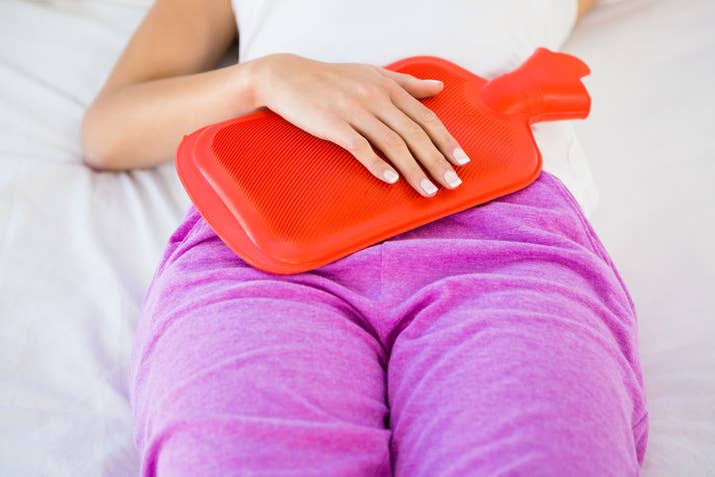"I've had chronic IBS-D for 10 years, and my hot water bottle (a rechargeable electric one) is literally my best friend. I'm rarely without it when I'm at home. I'm also almost always wearing a sticky heat patch under my top. The heat relaxes my muscles, which helps with both constipation and diarrhea."—gigglypeach