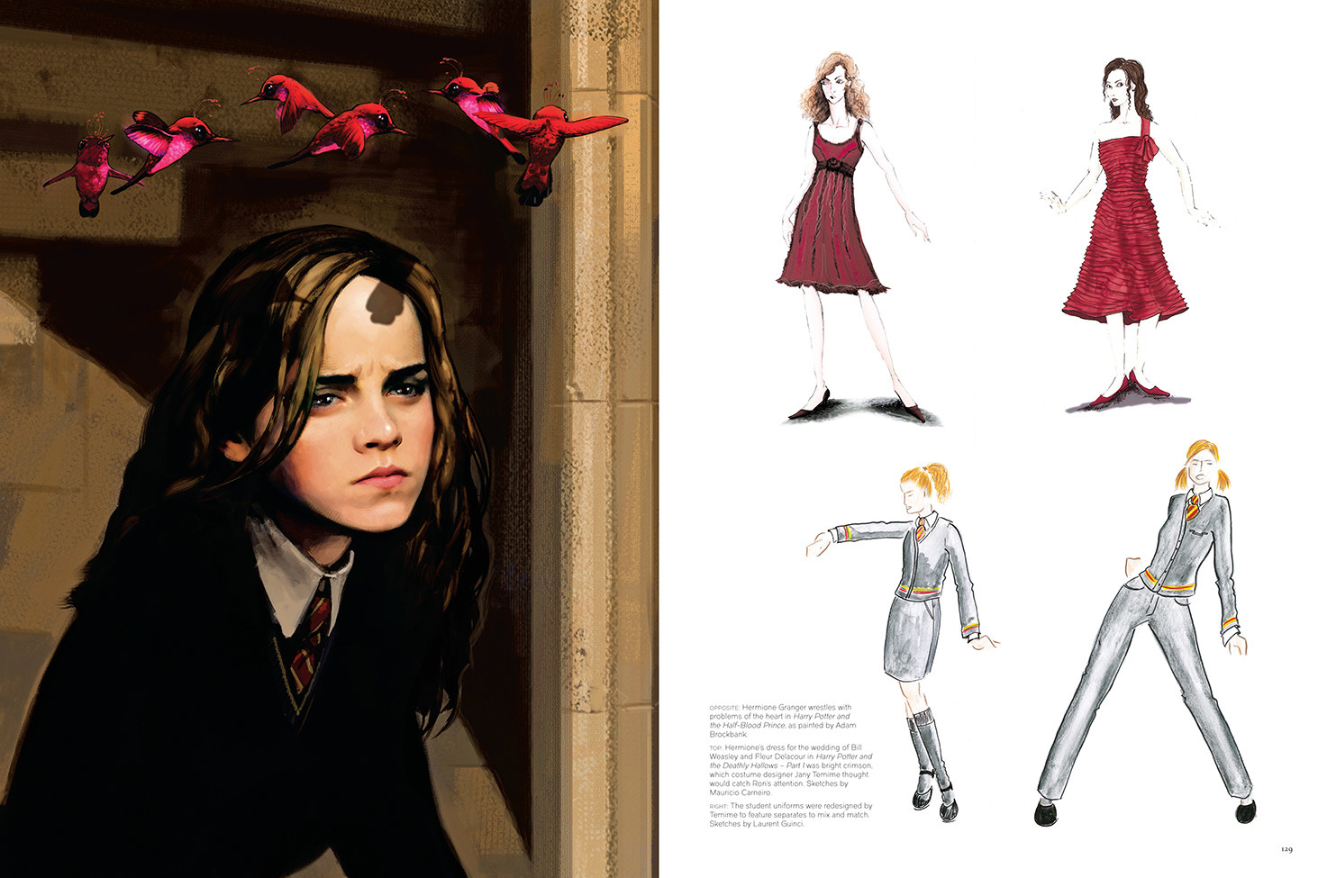 harry potter movie concept art